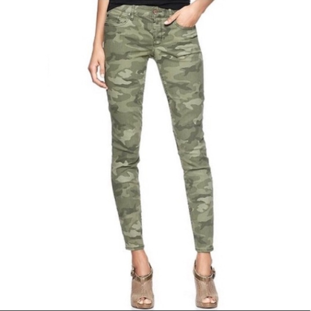 GAP Always Skinny camo jeans